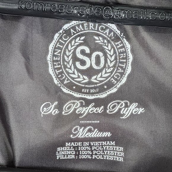 Womens Gray So Perfect Puffer Vest Jacket Full Zip Sleeveless Size M - Picture 5 of 10